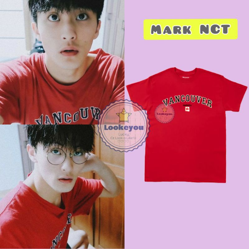 Mark NCT Vancouver T-Shirt + Freebies