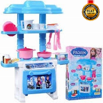 Mainan Kitchen Play Set Frozen Mainan Masak Dapur Anak