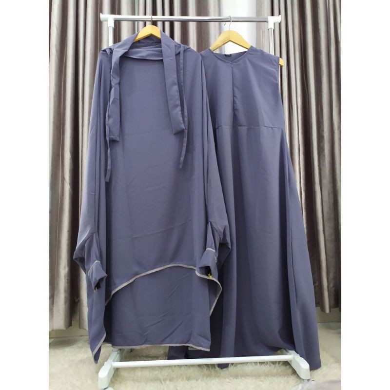 gamis set khimar