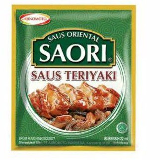 

SAORI SAOS TERIYAKI KEMASAN SACHET 22ML. ORIGINAL. HARGA GROSIR
