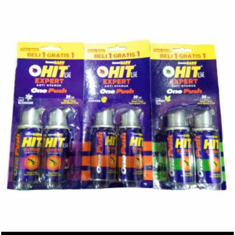 Hit one push isi 2 anti nyamuk,serangga dan kecoa termurah