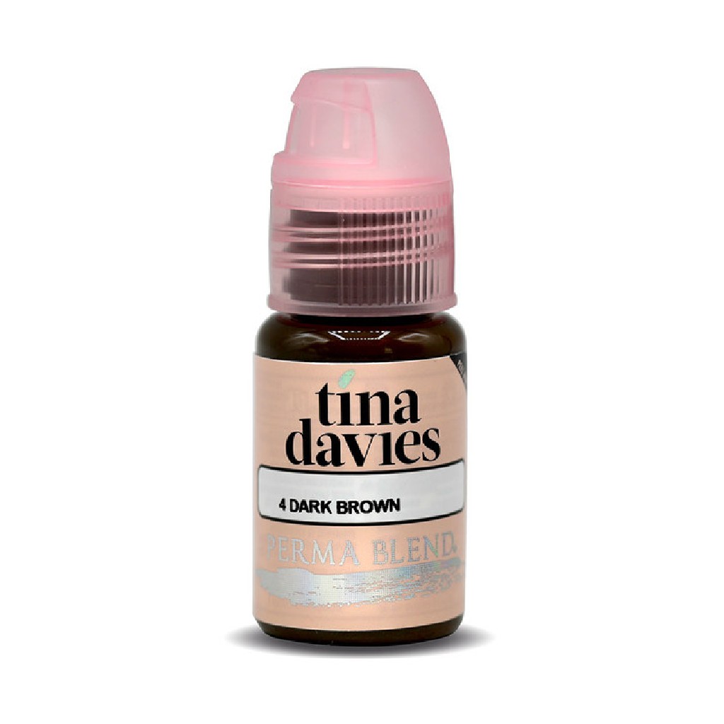 TINTA SULAM ALIS ORIGINAL PERMABLEND TINA DAVIES DARK BROWN 15 ML