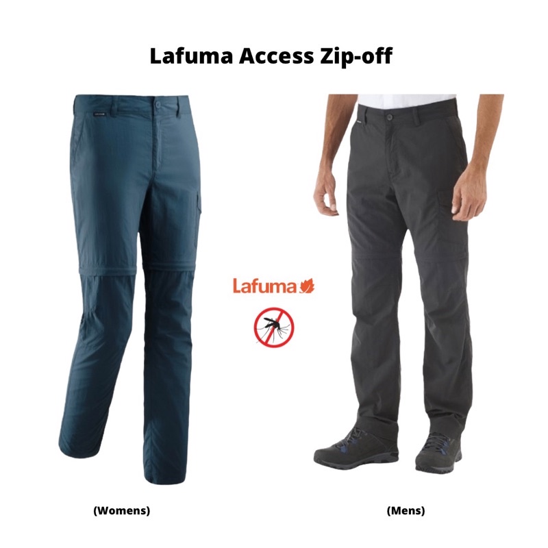 Celana Outdoor Gunung Hiking Lafuma Access Zip off