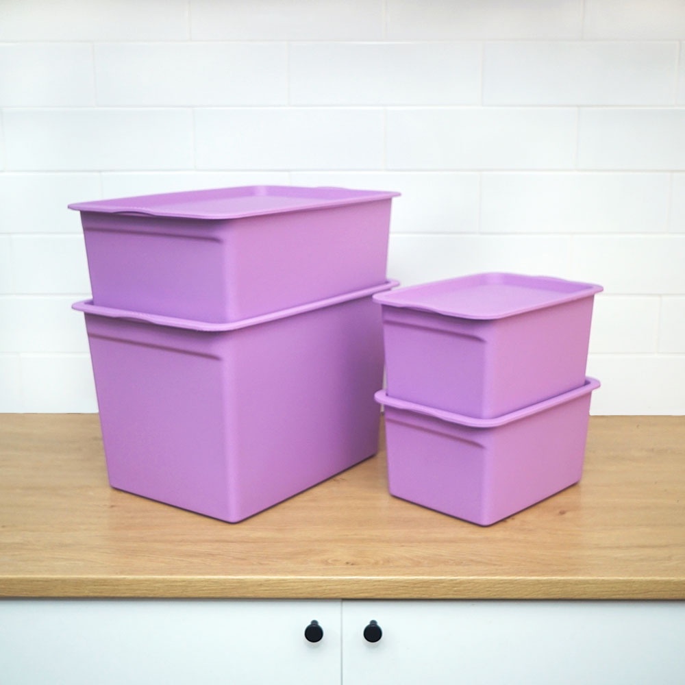 

M Box Set 4 Pcs Purple - ddc298