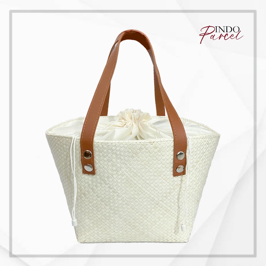 

INDOPARCEL - Tas keranjang Anyaman Tali Kulit Tas Keranjang Hampers Goodie Bag Tas Parsel keranjang Terbaru