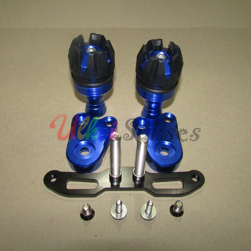 Frame Slider Jalu Pelindung Body Knalpot NMAX AEROX 155 LEXI NEW MURAH LARIS Jalu Pelindung Wuming