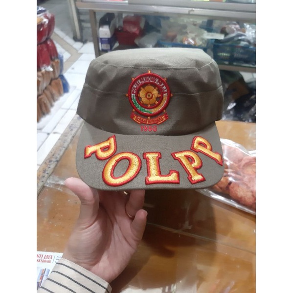 Topi komando satpol PP/POL PP