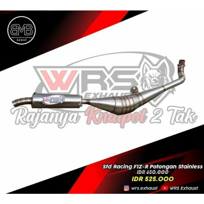 Knalpot fiz r stainles original wrs
