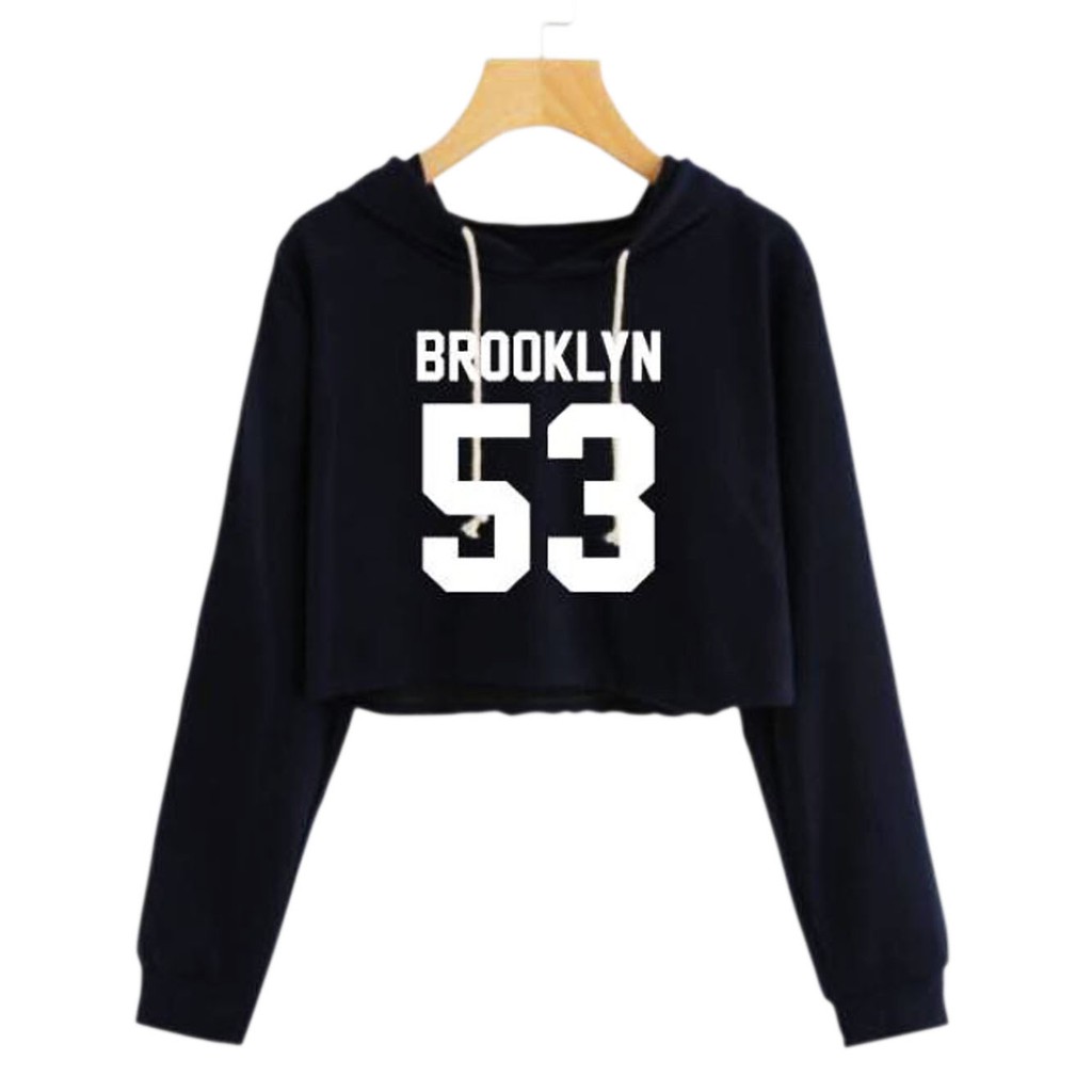 Bess - Sweater Hoodie  Crop BROOKLYN 53