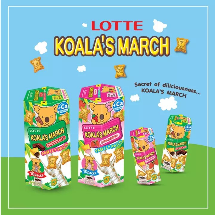 

LOTTE KOALA'S MARCH REGULAR PACKAGE 37G