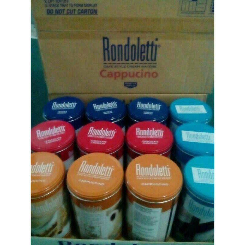 

rondoletti rasa coklat,vanilla, cappucino, cookies&cream