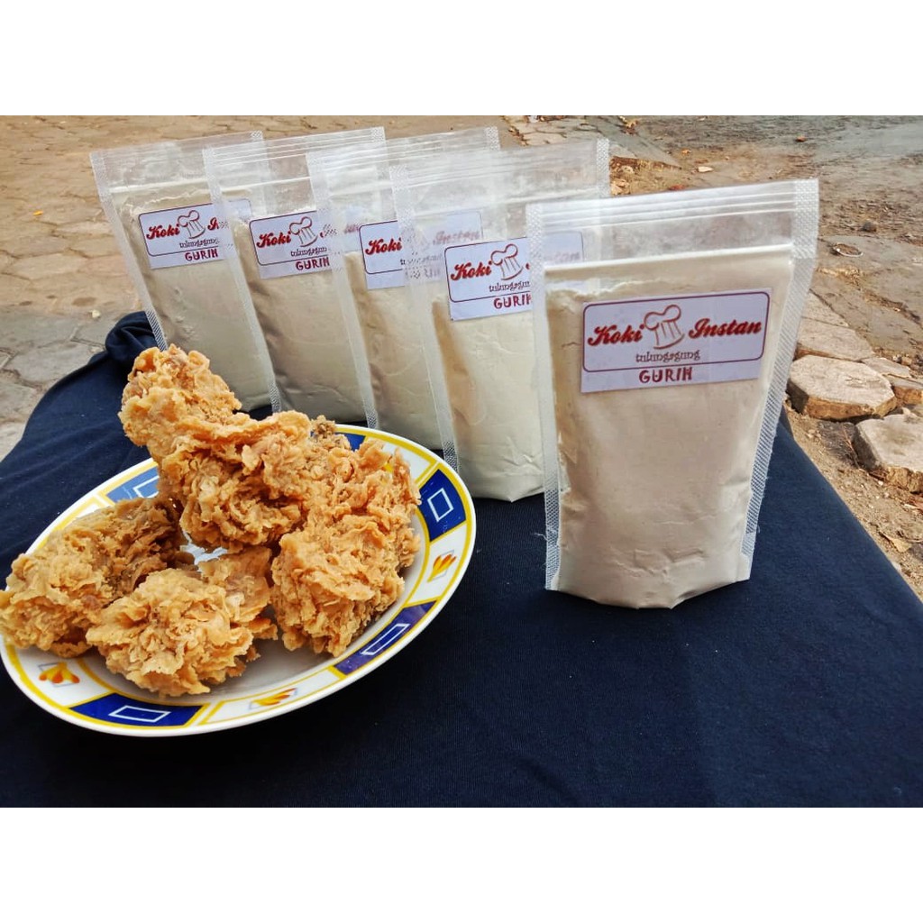 

TEPUNG KFC 1KG - KENTUCKY FRIED CHICKEN FLOUR - TEPUNG AYAM KRISPI - TEPUNG CRISPY AYAM GEPREK