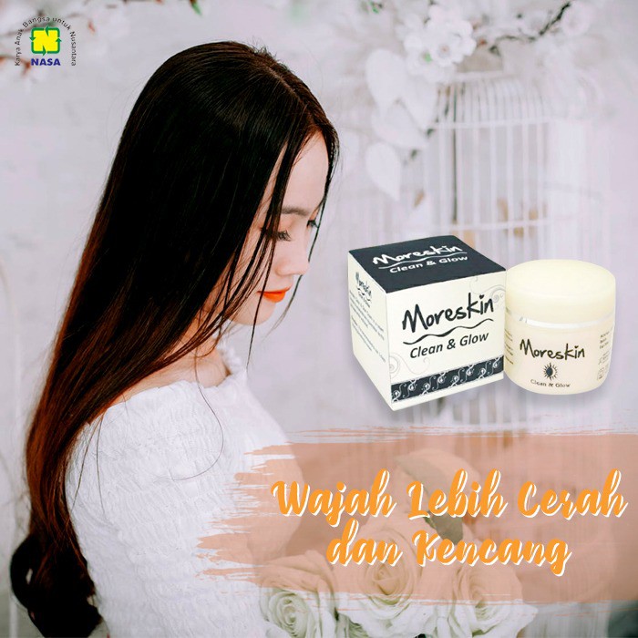 

Clean&glow / cream pemutih herbal original nasa