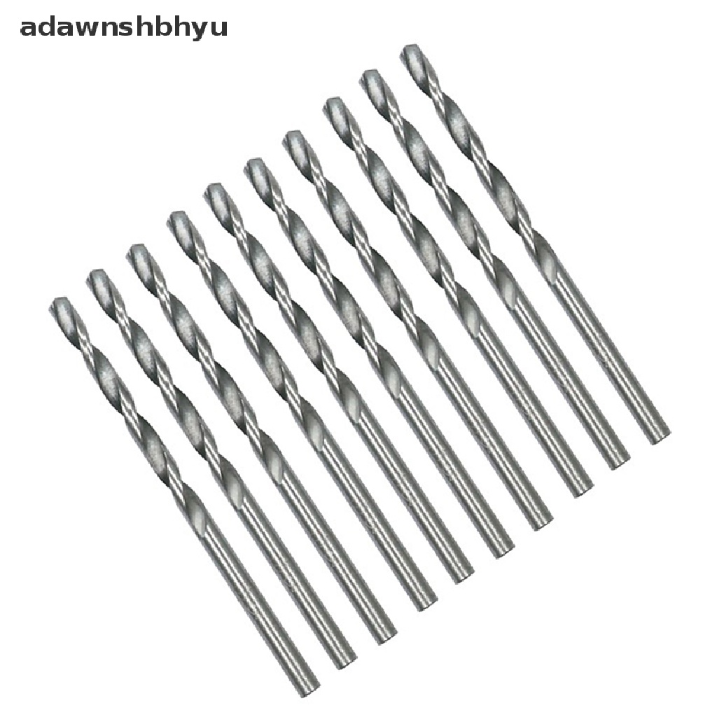 Adawnshbhyu 50Pcs HSS Mata Bor Berlian Baja Kecepatan Tinggi set Alat Dilapisi twist drill