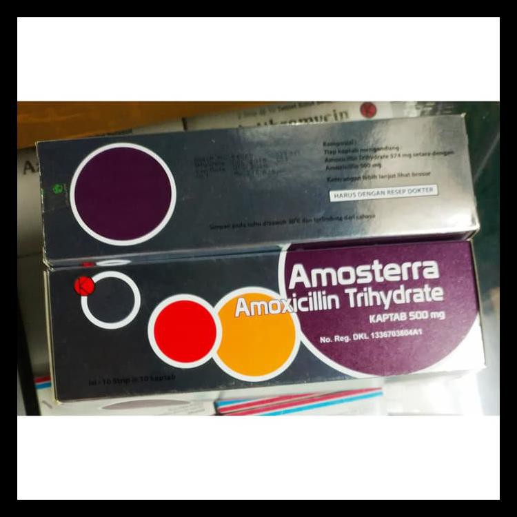 Amosterra 500mg 100kabtab Antibiotik Infeksi Bakteri Coronet Murah Ori Kode 555 Shopee Indonesia