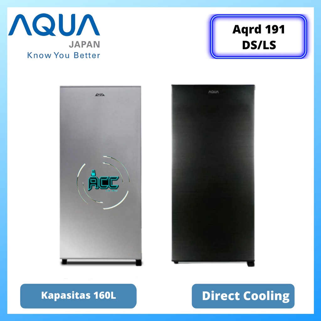 AQUA KULKAS 1 PINTU AQUA BY SANYO AQRD 191