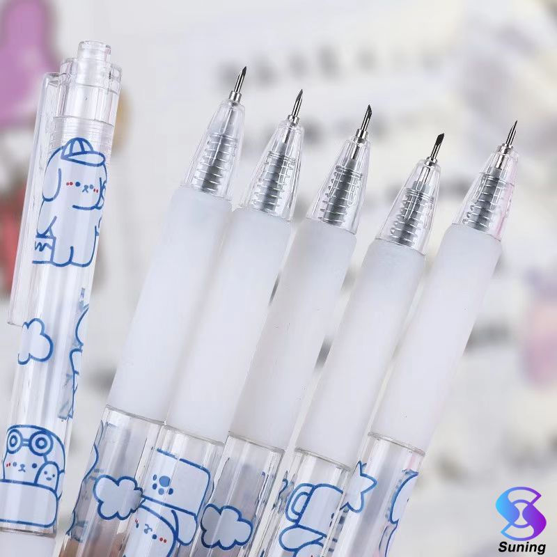 

KIANDAA Mini cutter bentuk pulpen rectractable mekanik pen Cutter Kecil /pisau Mini Pisau pemotong motif kartun lucu korea cute DIY Pisau ukir Lucu Untuk Parcel / Kantor / Sekolah stationery makassar cod kianda