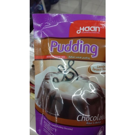 

HAAN pudding cokelat