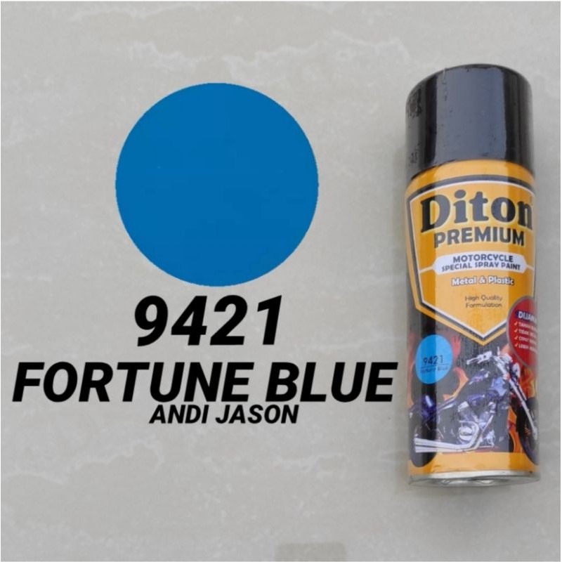 DITON PREMIUM CAT SEMPROT TAHAN BENSIN 400CC 9421 FORTUNE BLUE