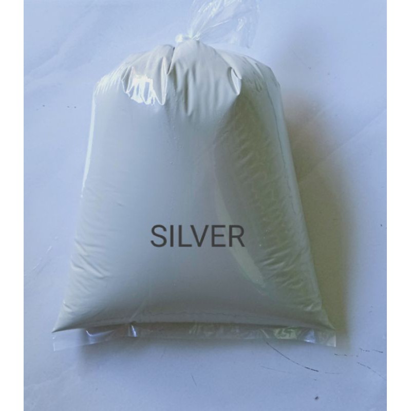 cat tembok 1 kg warna silver// kwalitas super