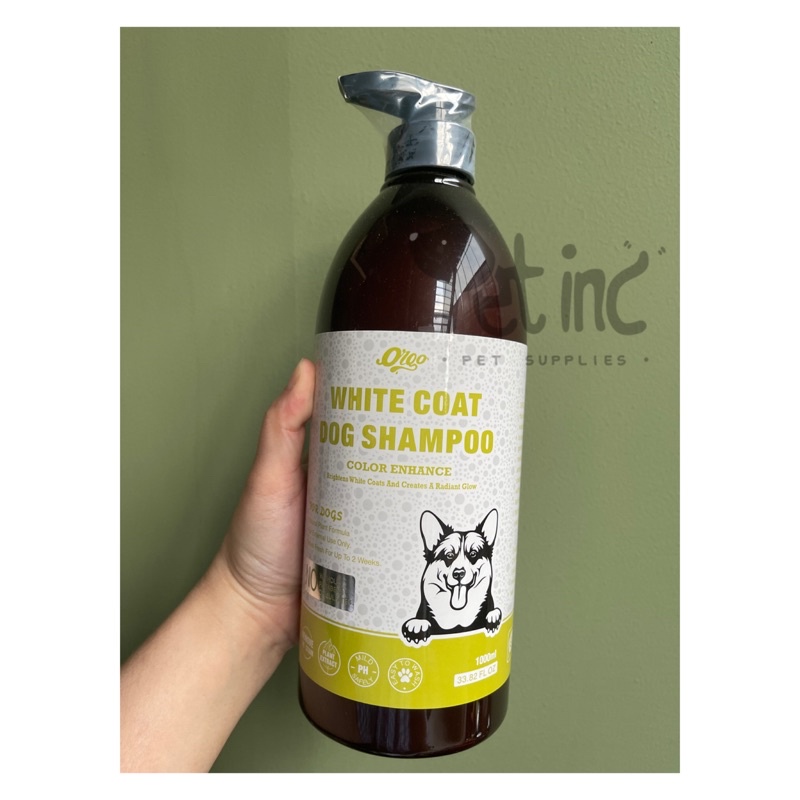 Orgo white coat dog shampoo 1000ml