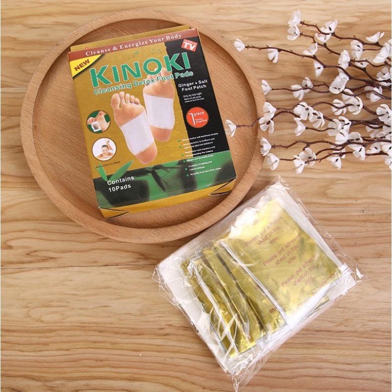 Koyo Kaki Detox Kinoki Gold Emas ORIGINAL 1 BOX /  Kinoki Cleansing Detox Foot Pads Penyerap Racun