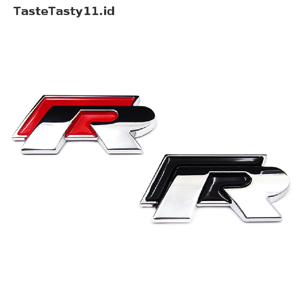 (Tastetasty) Stiker Emblem Rline Bahan Metal Untuk Dekorasi Bagasi Mobil Vw Golf