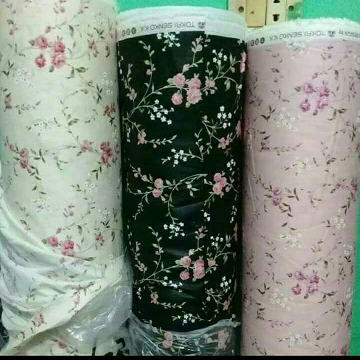 GAMIS KATUN JEPANG ORI, KIKYCOLLECTION BY rumahGamisArza, cherry serries XL dan Jumbo