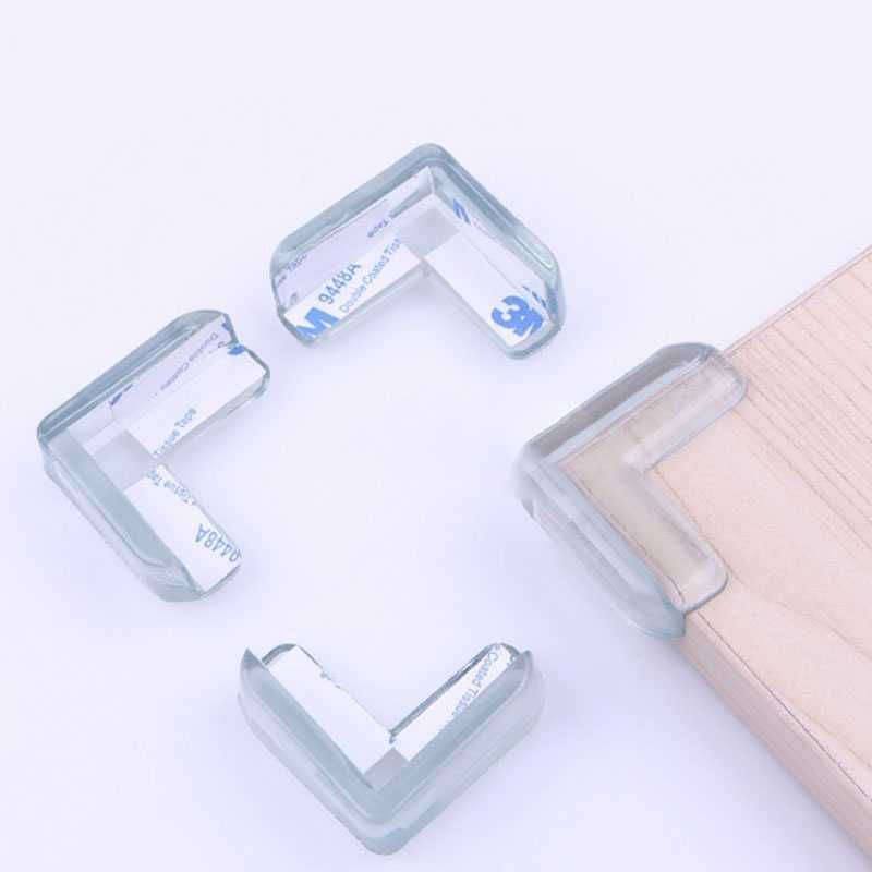 (BNB) Silicone Bumper Pengaman Siku Sudut Meja