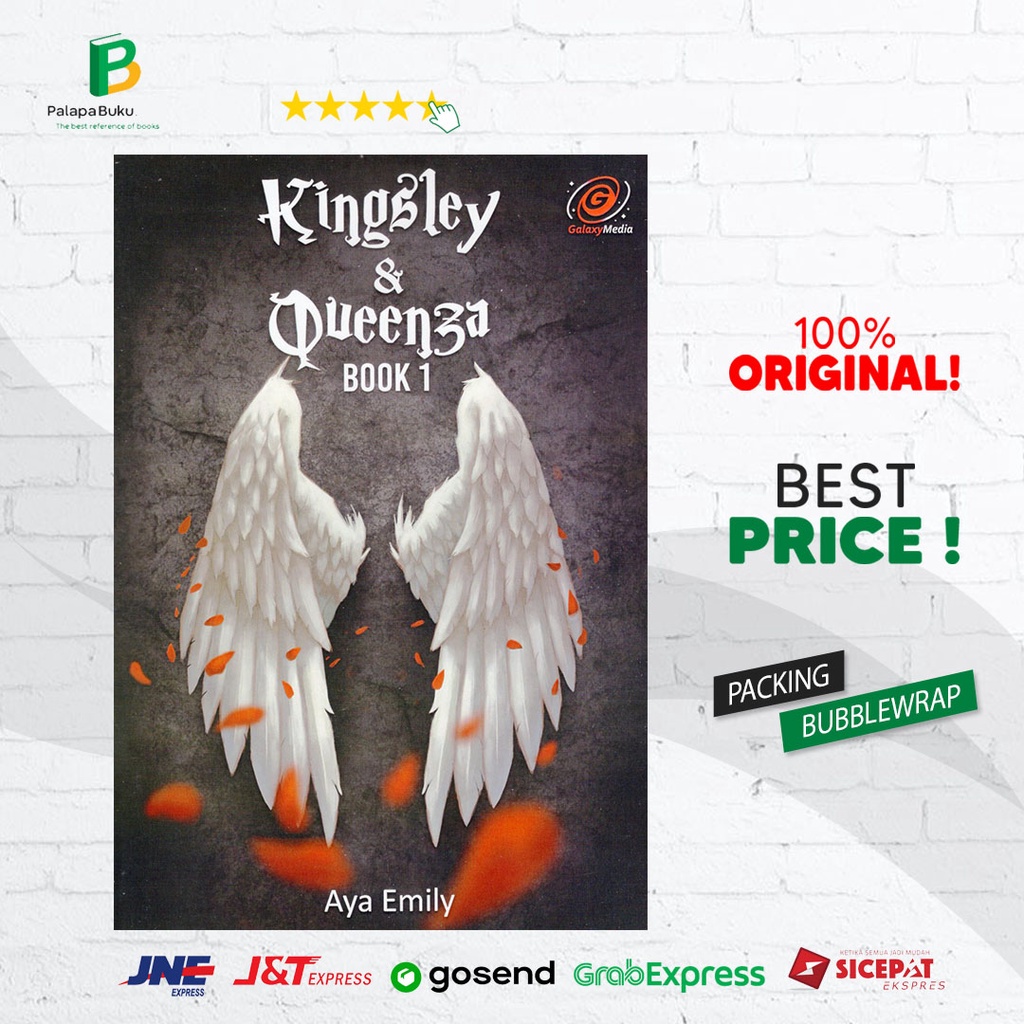NOVEL KINGSLEY & QUEENZA BOOK 1 [GALAXY MEDIA]