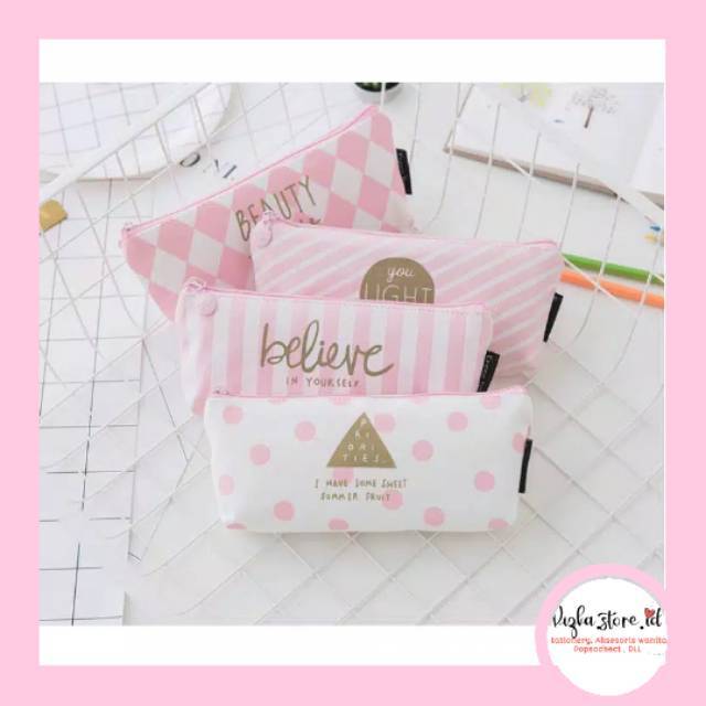 

PINK PENCIL CASE TERBARU