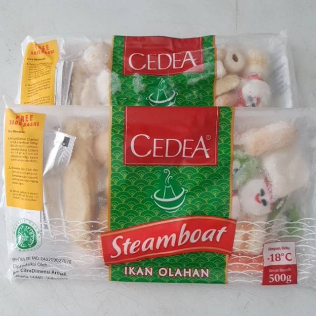 

Cedea steamboat 500gr