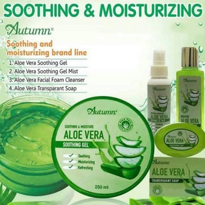 [BPOM] Autumn Aloe Vera Soothing Gel 250ml Soothing &amp; Moisture