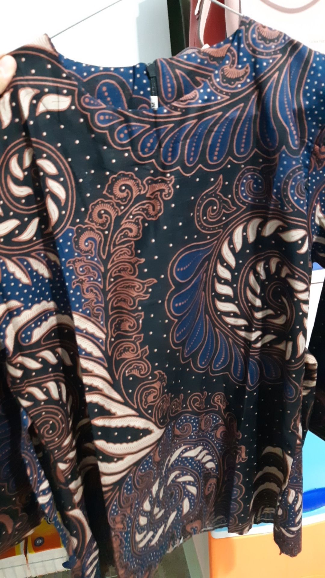 Batik Dolby Dolbi Dobby Doby Tenun Sutra Tulis Katun Atbm Baron Atasan Batik Wanita Sogan Srg308
