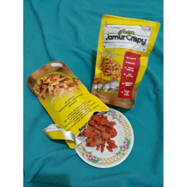 

Fatar keripik jamur non MSG cemilan sehat