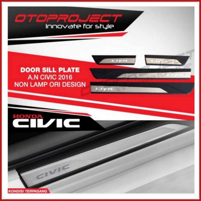 Sill Plate Samping Civic Turbo Otoproject