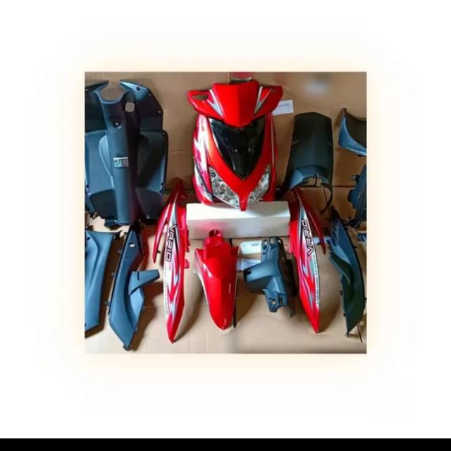 Full set cover body vario 110 old - vario karbu - body halus dan kasat plus lampu depan