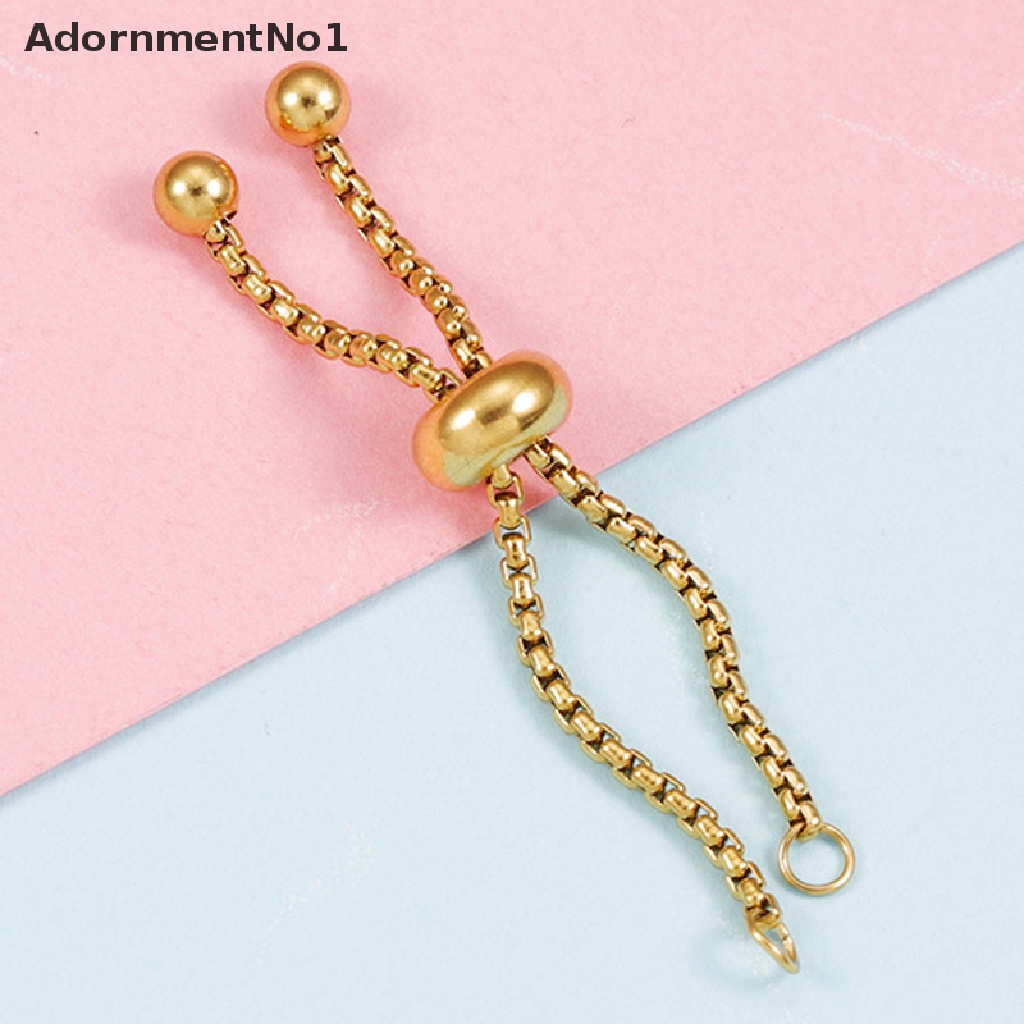 [AdornmentNo1] Stainless Steel Adjustable Rings Connectors Color DIY Making Charms Jewelry [new]