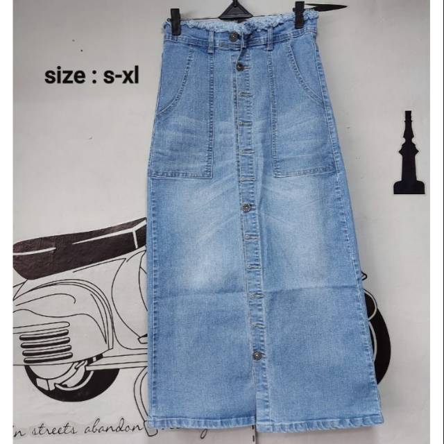 MY / Rok Jeans VJ / Rok jeans Denim / Rok Jeans Wanita