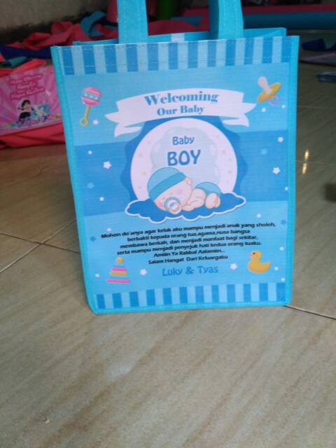 Goodie bag custom Tas souvenir tangan goodie bag ulang tahun-2