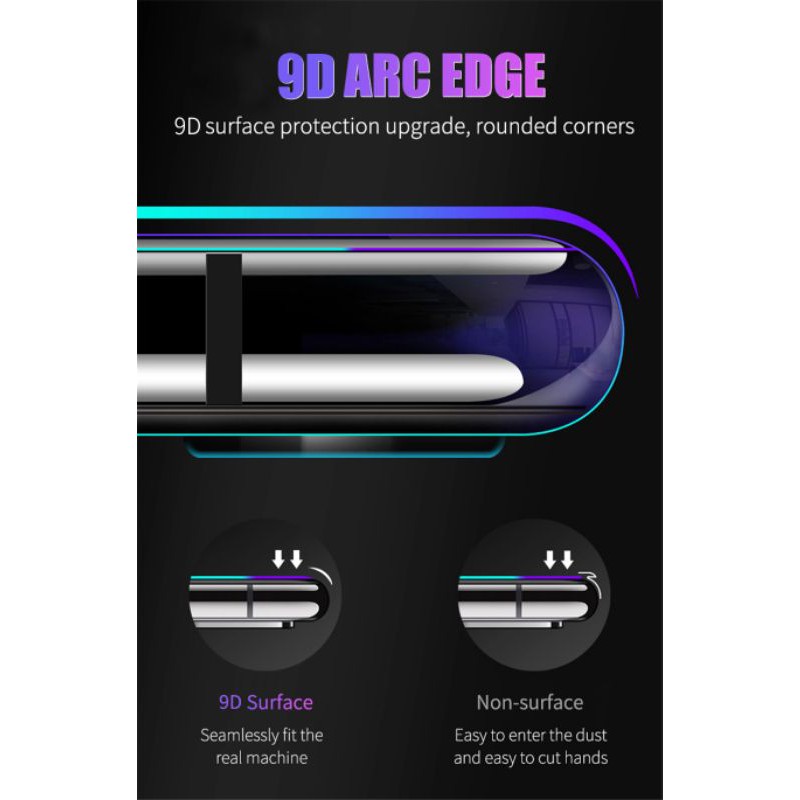 2IN1 TEMPERED GLASS FULL LAYAR ANTI BLUE LIGHT REDMI 9C TG ANTIGORES FULL SCREEN RADIASI REDMI9 C