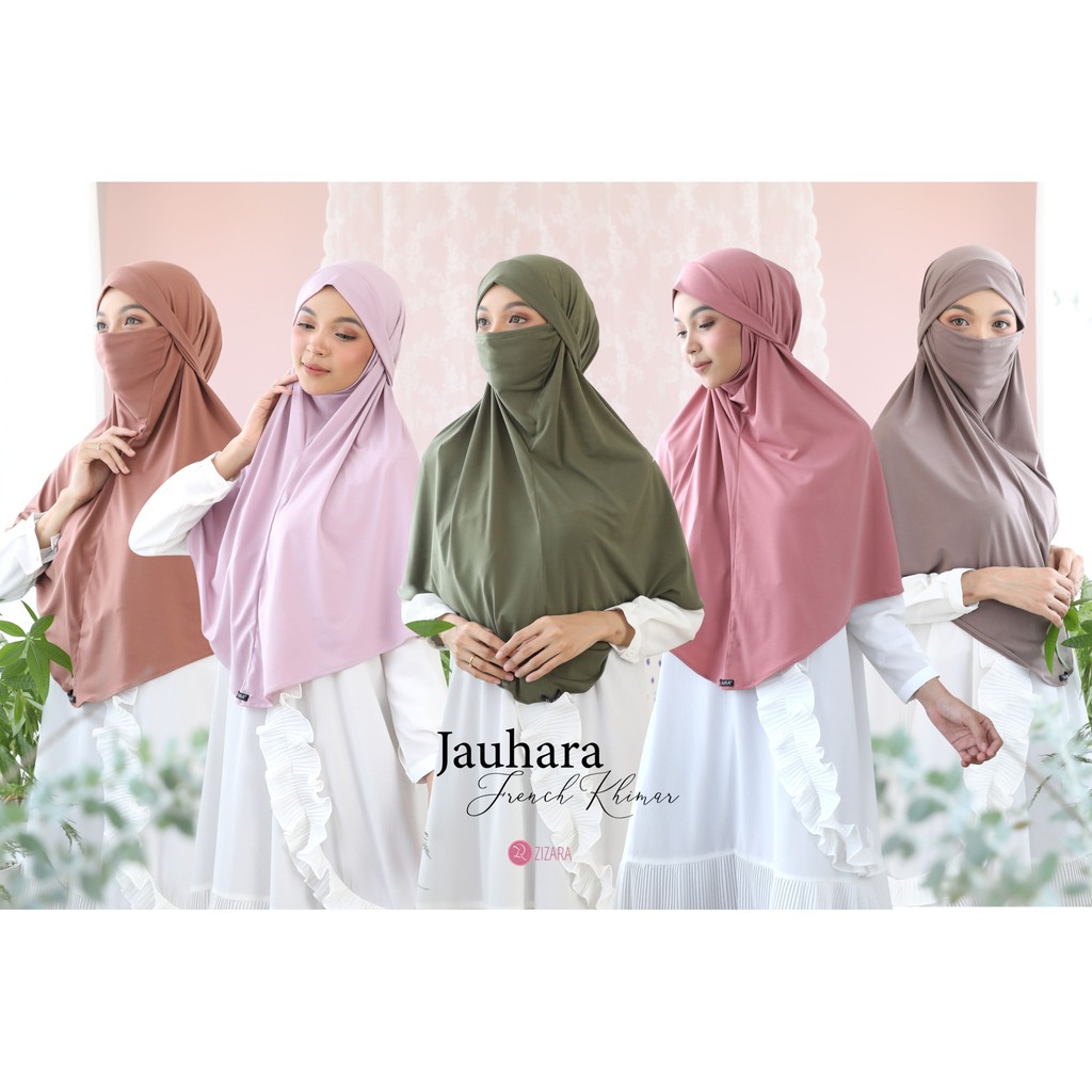 JAUHARA KHIMAR || Hijab Syari Original by Zizara
