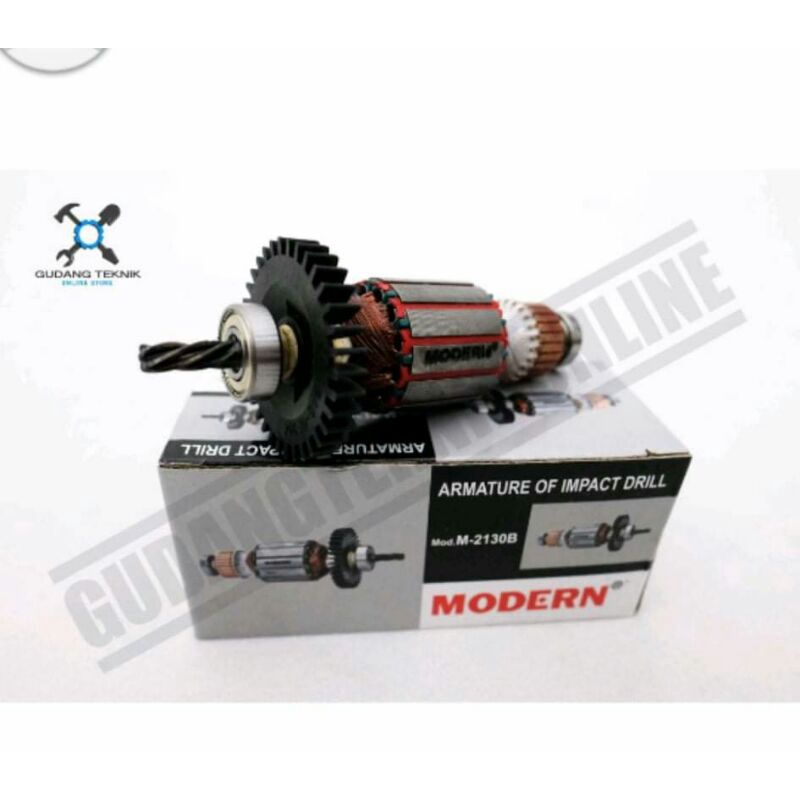 Angker Mesin Bor Modern M 2130 / Armature Bor Beton Modern M2130 Impact Drill | Murah