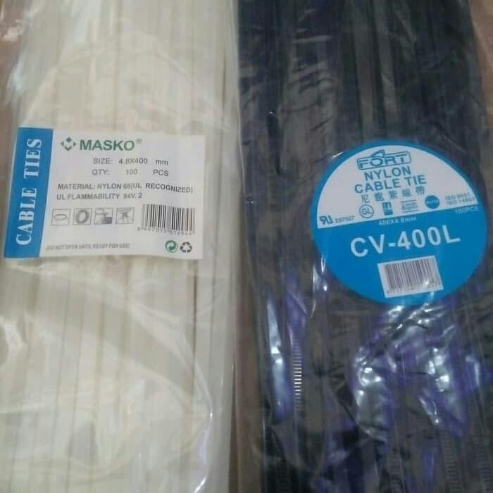 

Kabel Ties / Cable Tie 40Cm (Isi 100Pcs)