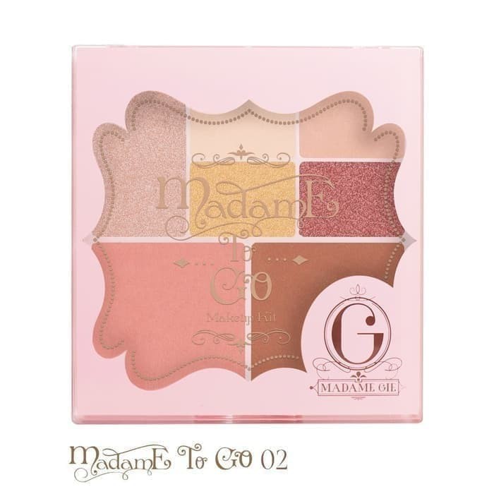 MADAME GIE TO GO/ FACE PALLETE / MAKE UP TRAVEL KIT