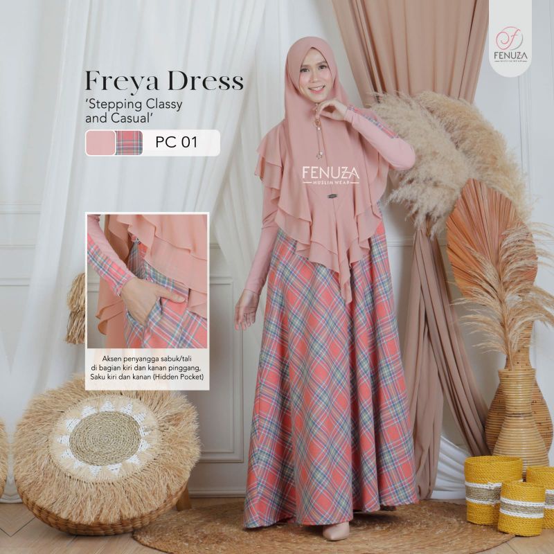 FREYA DRESS BY FENUZA