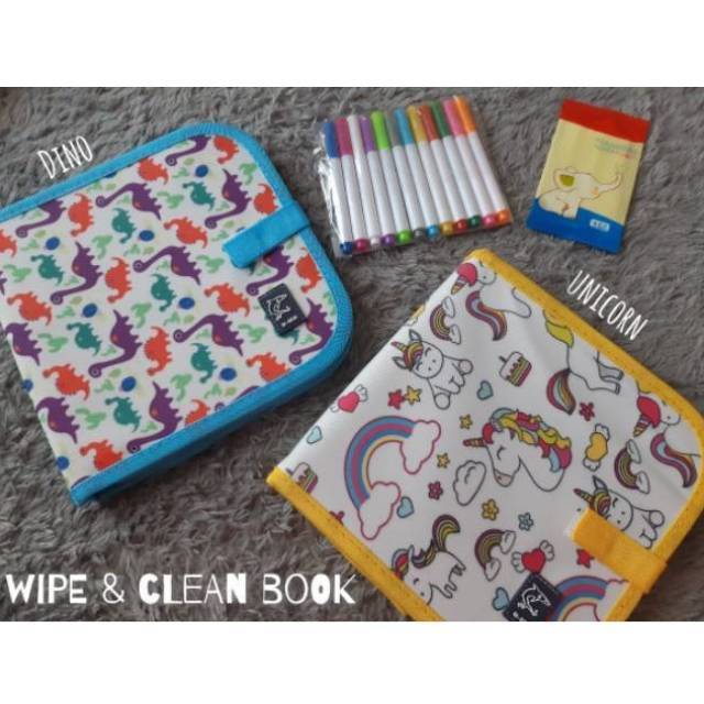 

Wipe And Clean Book Buku Tulis Magic dan Gambar Bisa Hapus