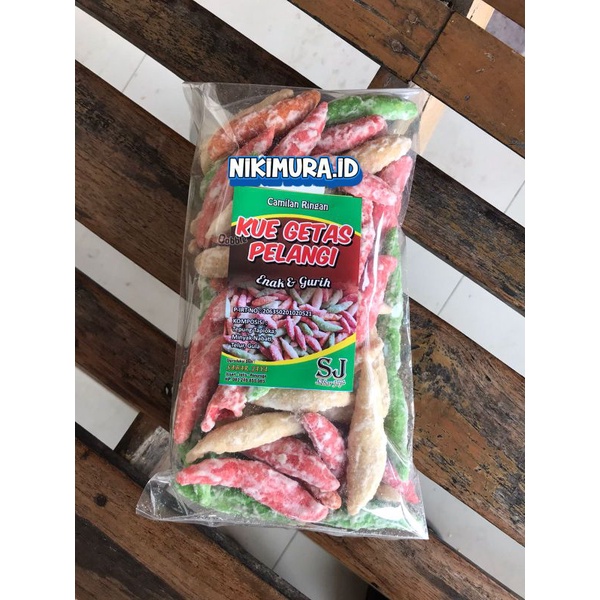 

Kue Getas Pelangi Enak & Gurih