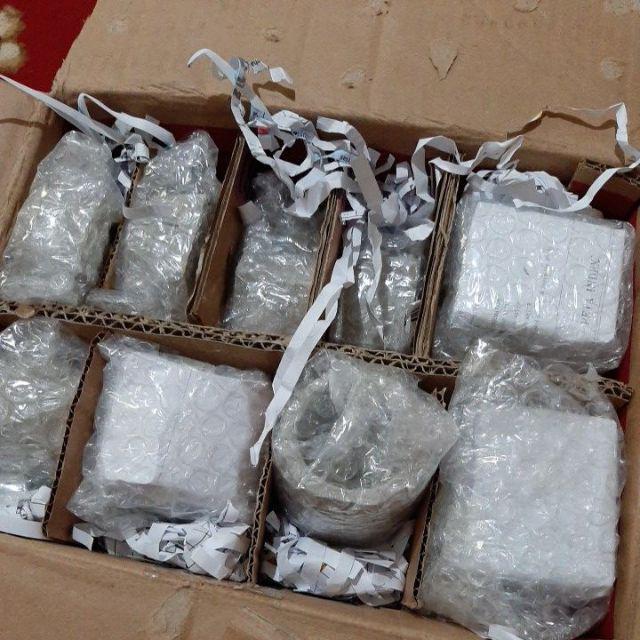 Pot Mini Sukulen/kaktus Segi Enam D:7 Cm