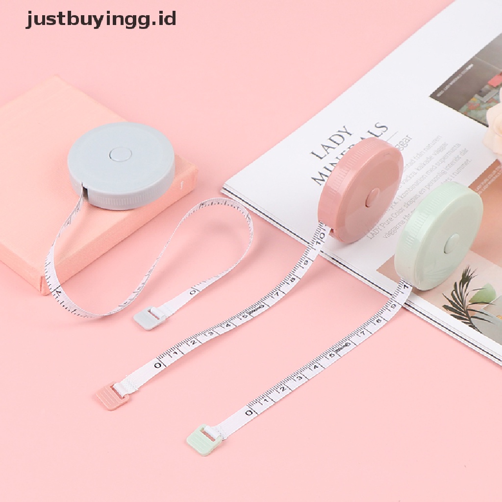 (Justbuyingg.Id) 1pc Meteran Gulung Portable 2m Untuk Mengukur Tinggi Badan Anak